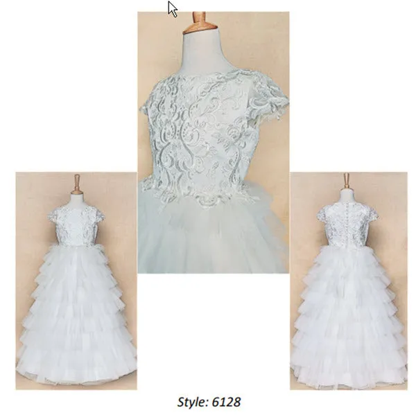 6128 First Communion or Flower Girl Dress