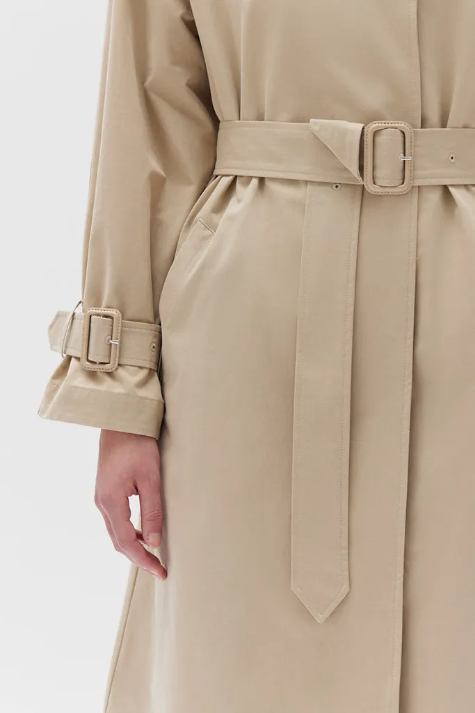 Assembly Alessandra Trench Coat Tan