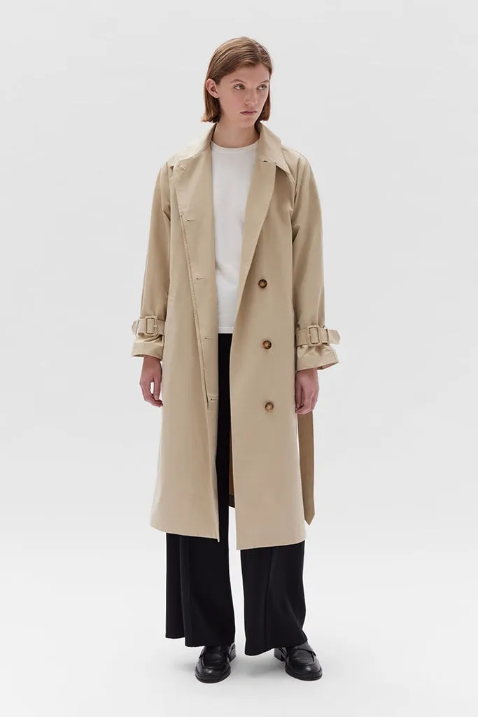 Assembly Alessandra Trench Coat Tan