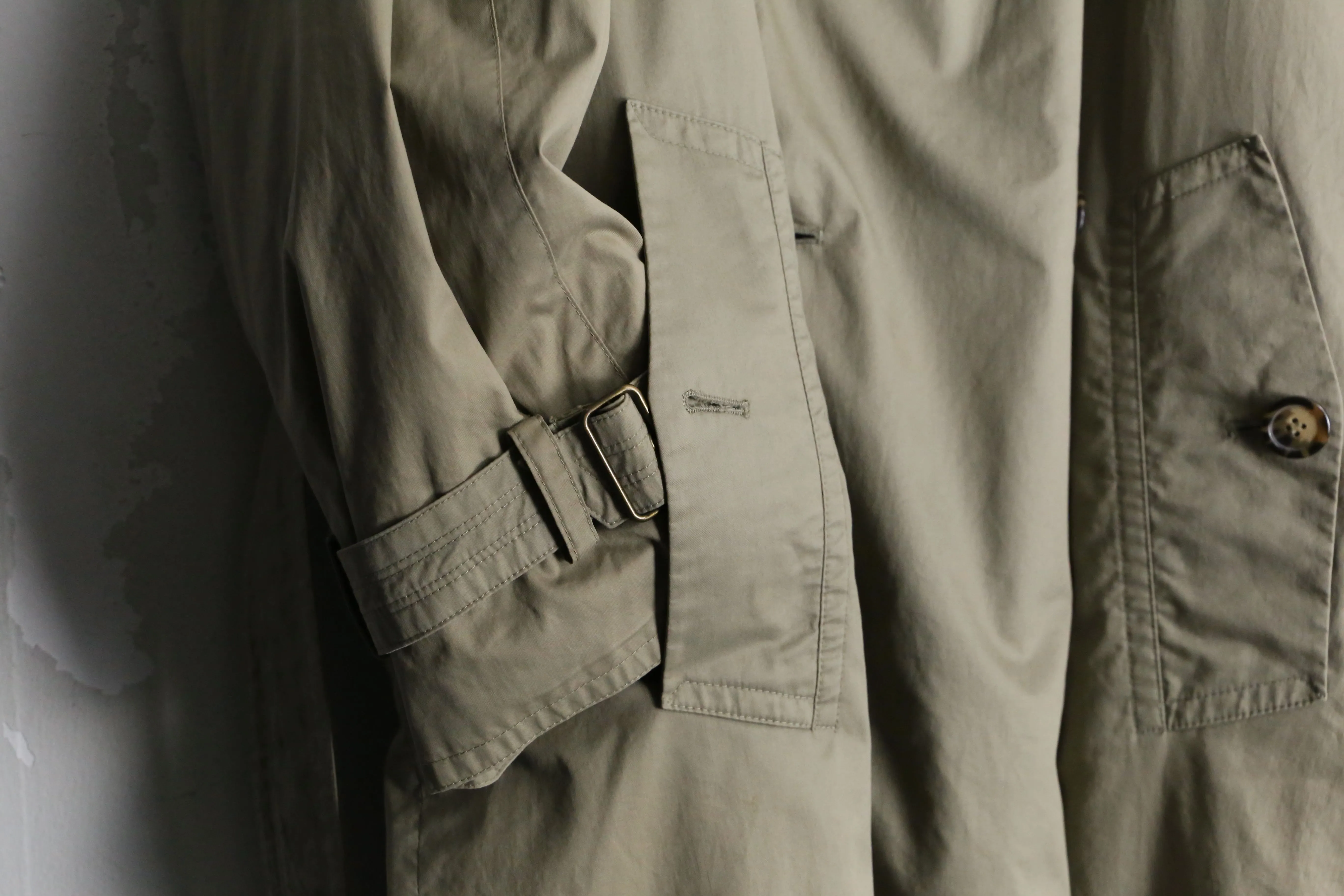 beige color trench coat