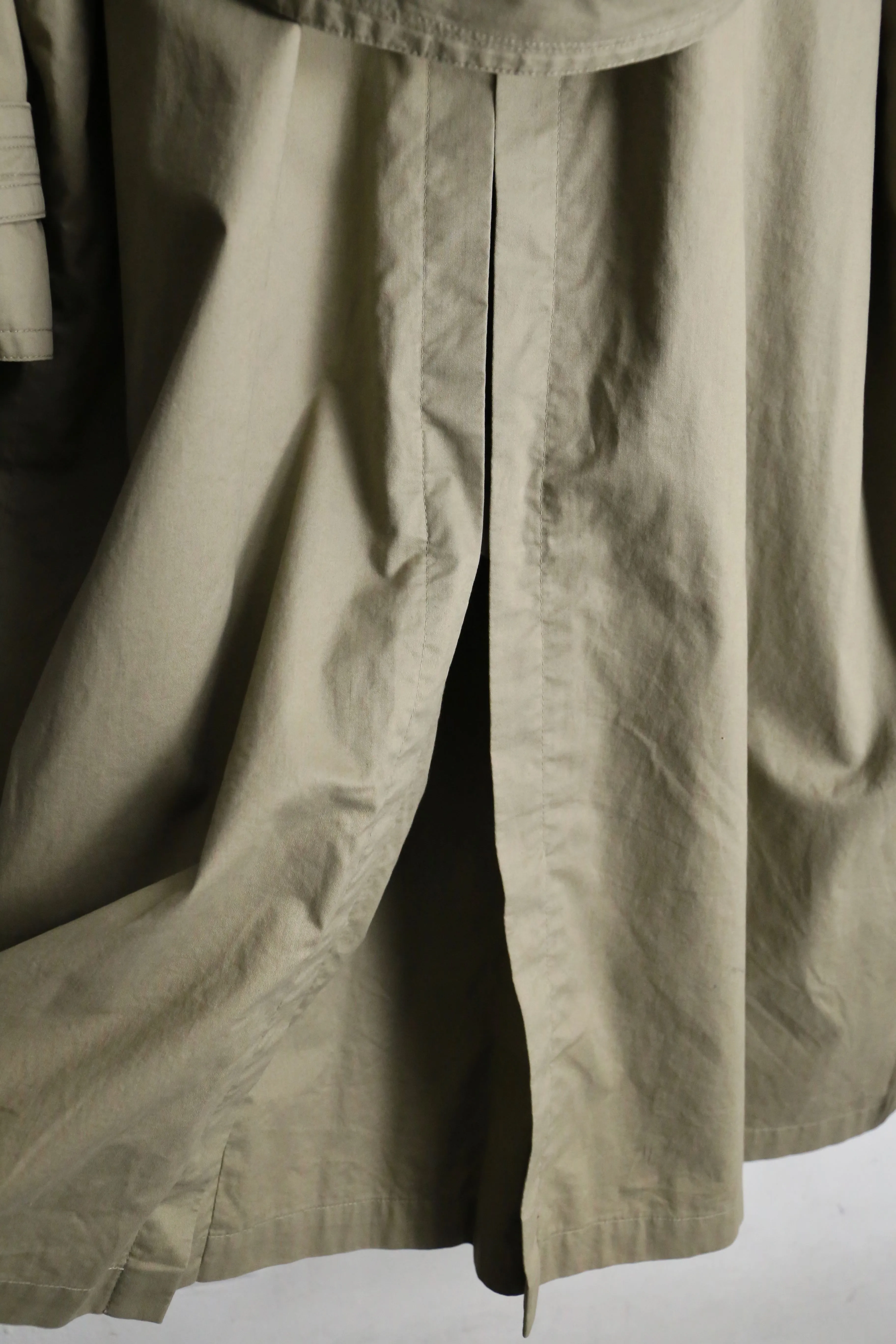 beige color trench coat