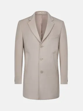 Camelot Slide Pocket Beige Trenchcoat