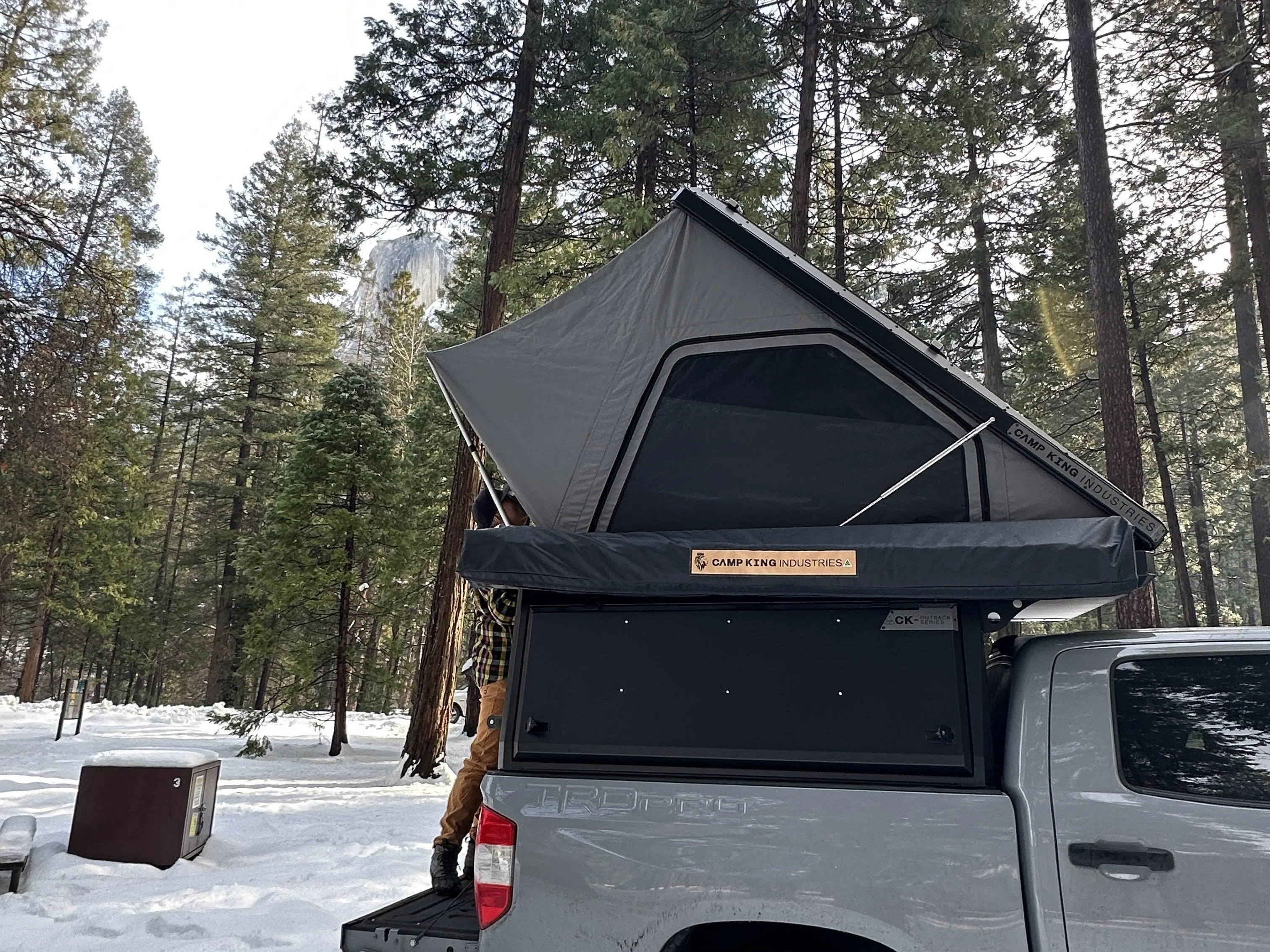 CAMP KING INDUSTRIES Outback Series Canopy Camper Toyota Tundra | 2007 - 2021