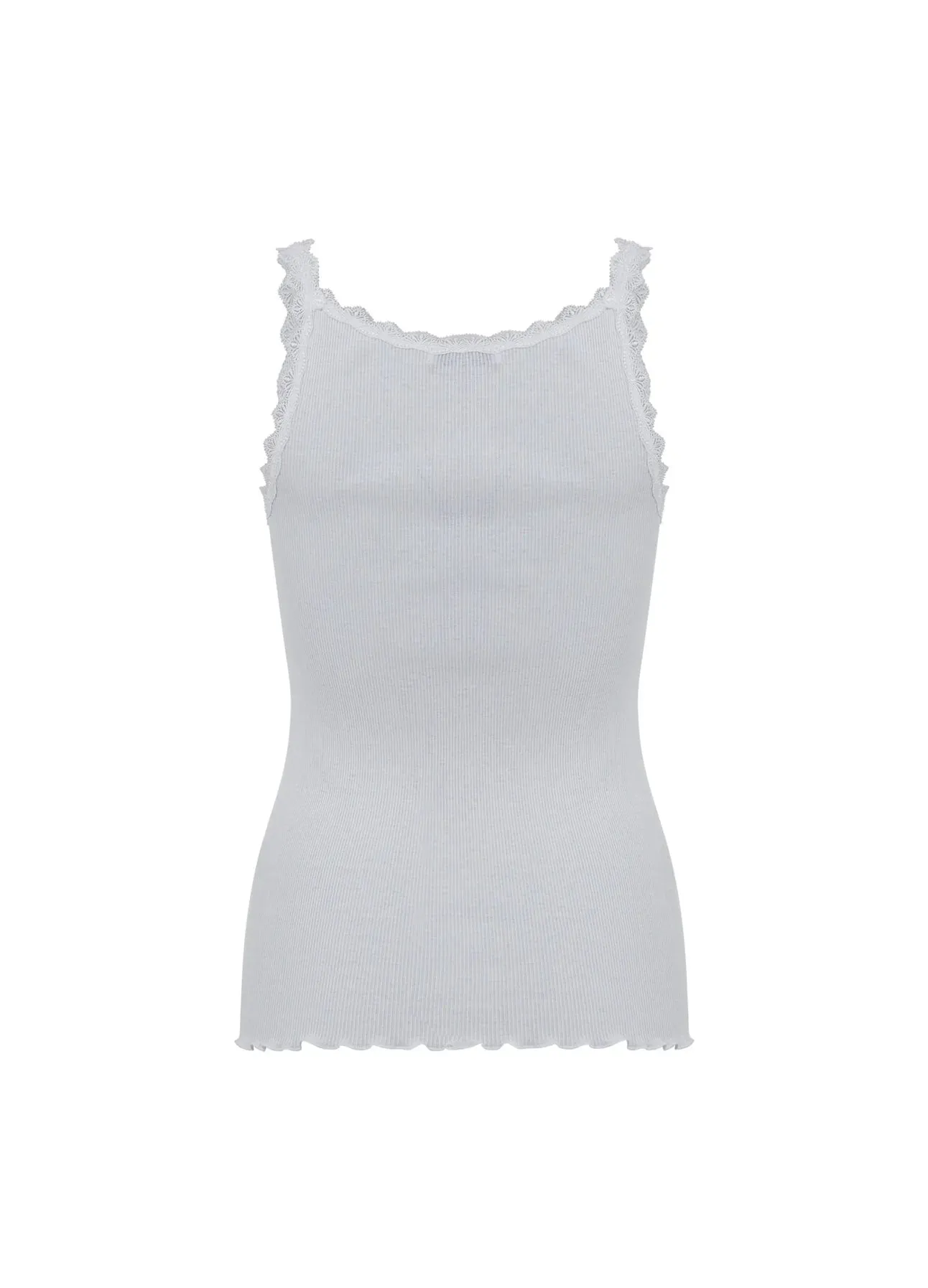 CC Heart - Poppy Silk Lace Camisole White