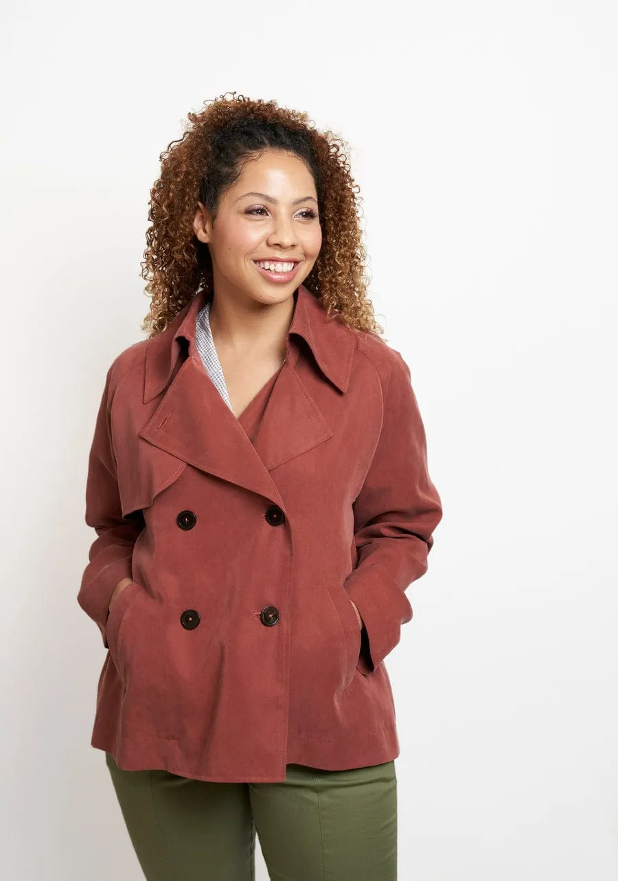 Cortland Trench & Dress Sizes 0-18 - Grainline Studio
