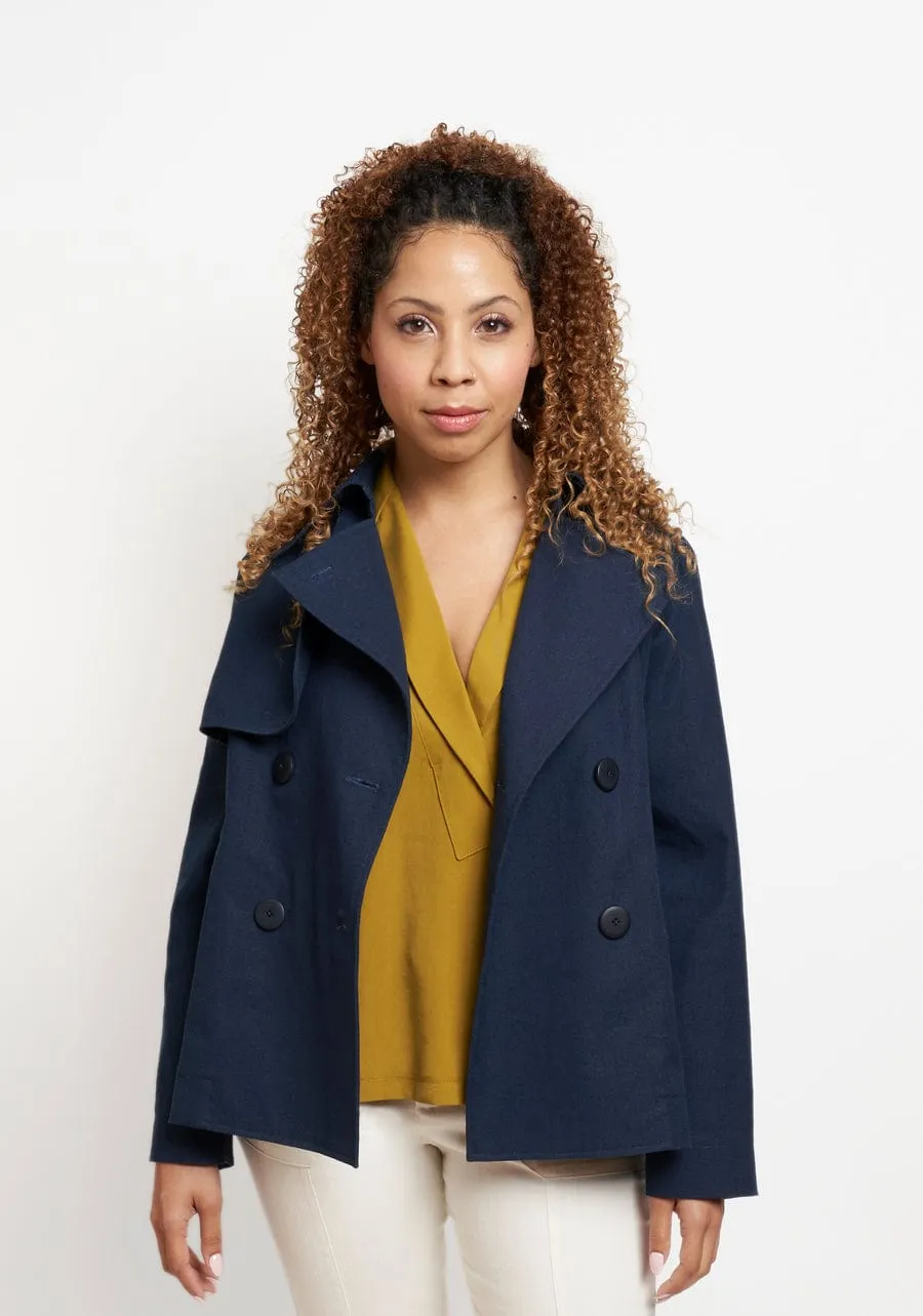 Cortland Trench & Dress Sizes 0-18 - Grainline Studio