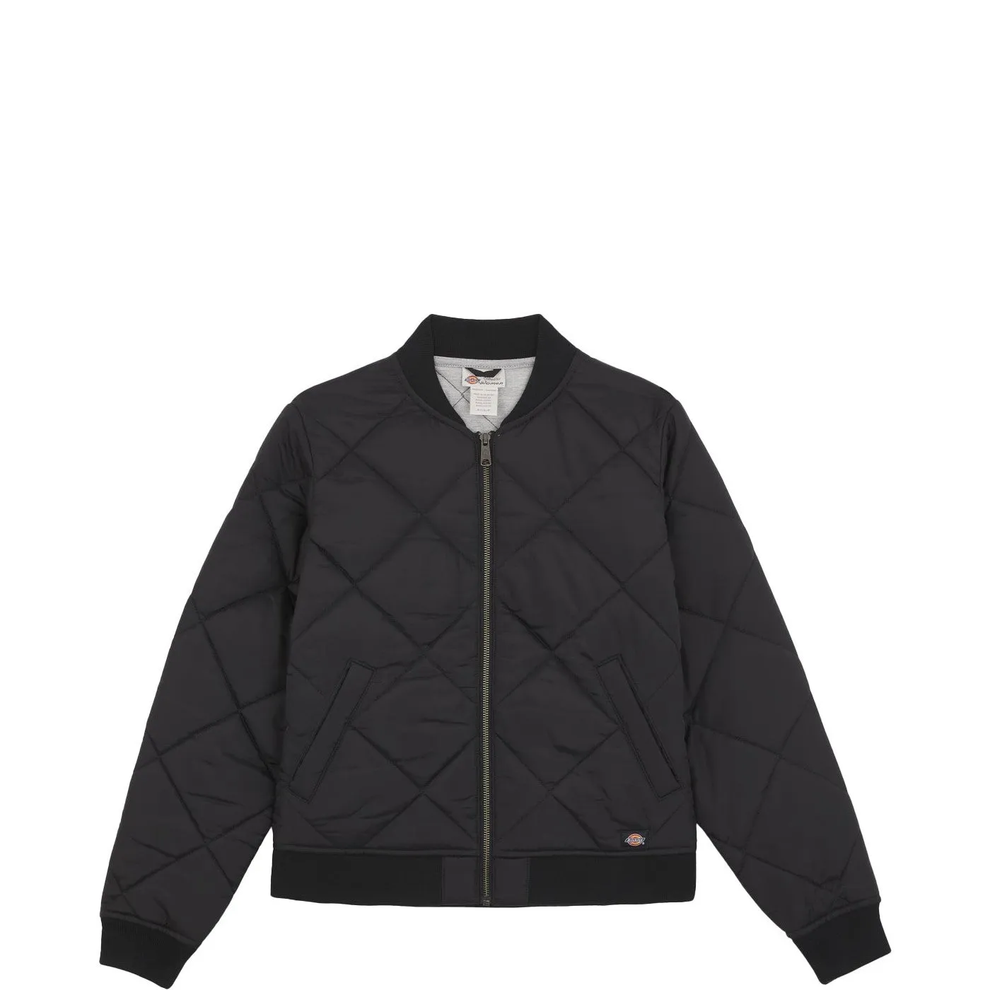 Dickies Quilted Bomber Jacket  Black