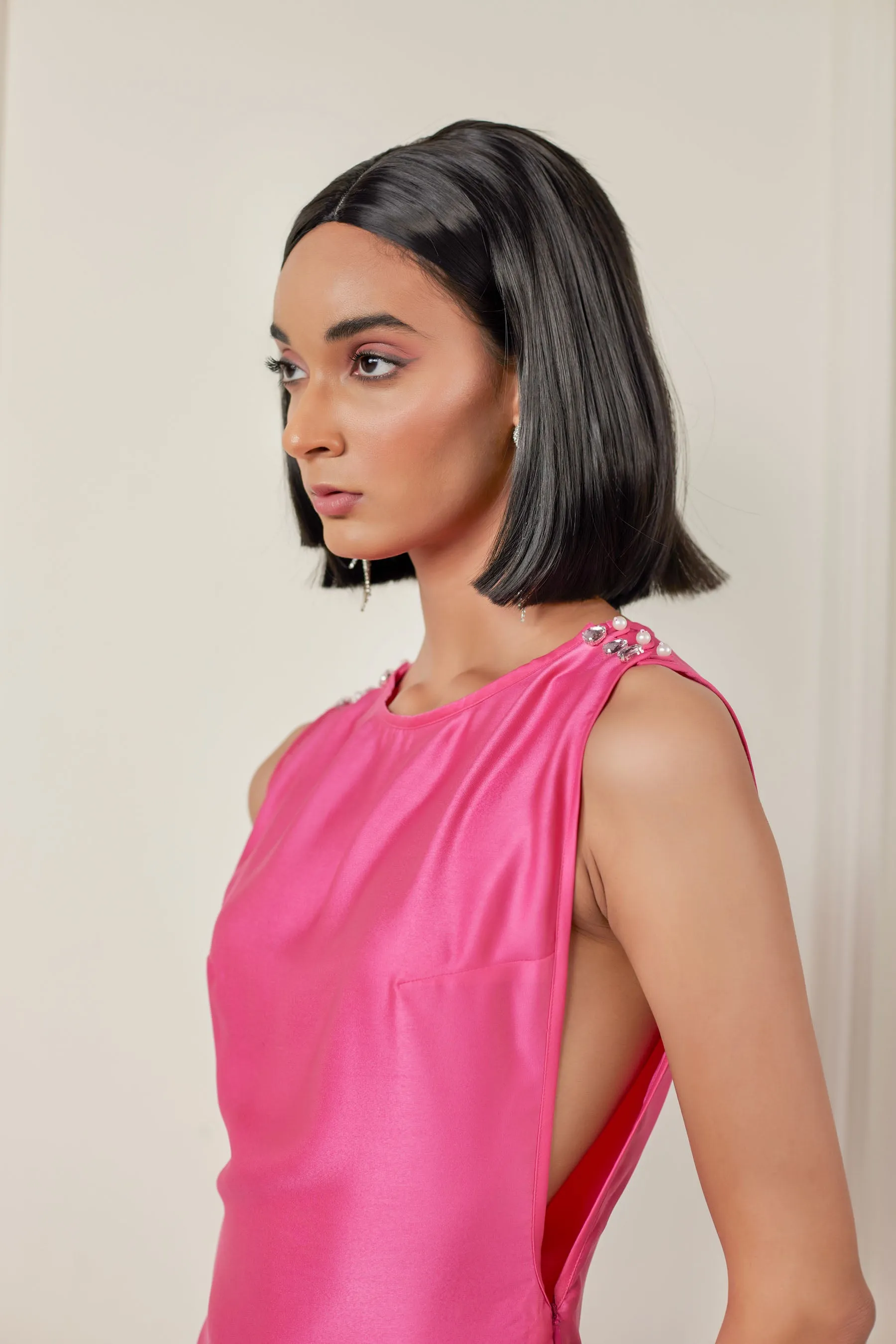 Embellished Midi Dress