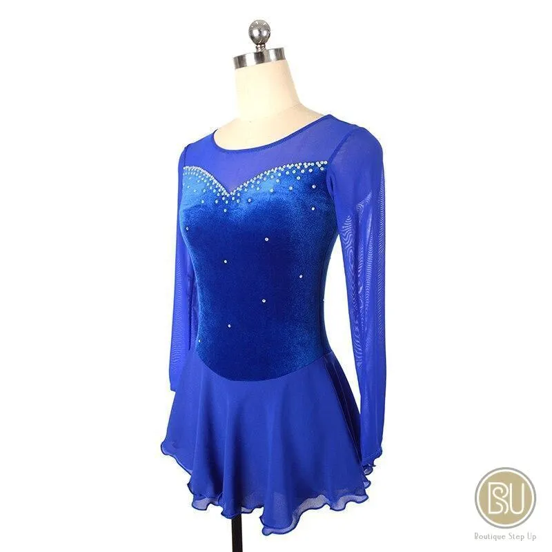 Figure Skating Dress , Long Sleeves, Available in 10 Colours