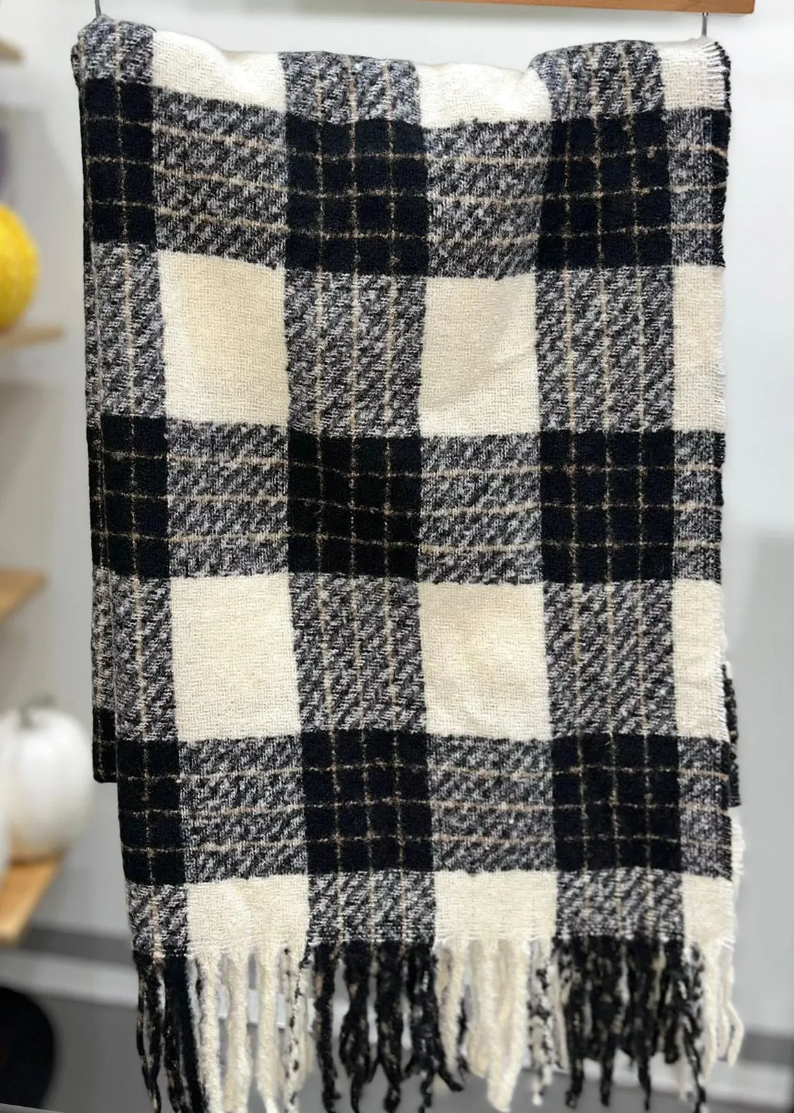 Highland Cozy Plaid Scarf