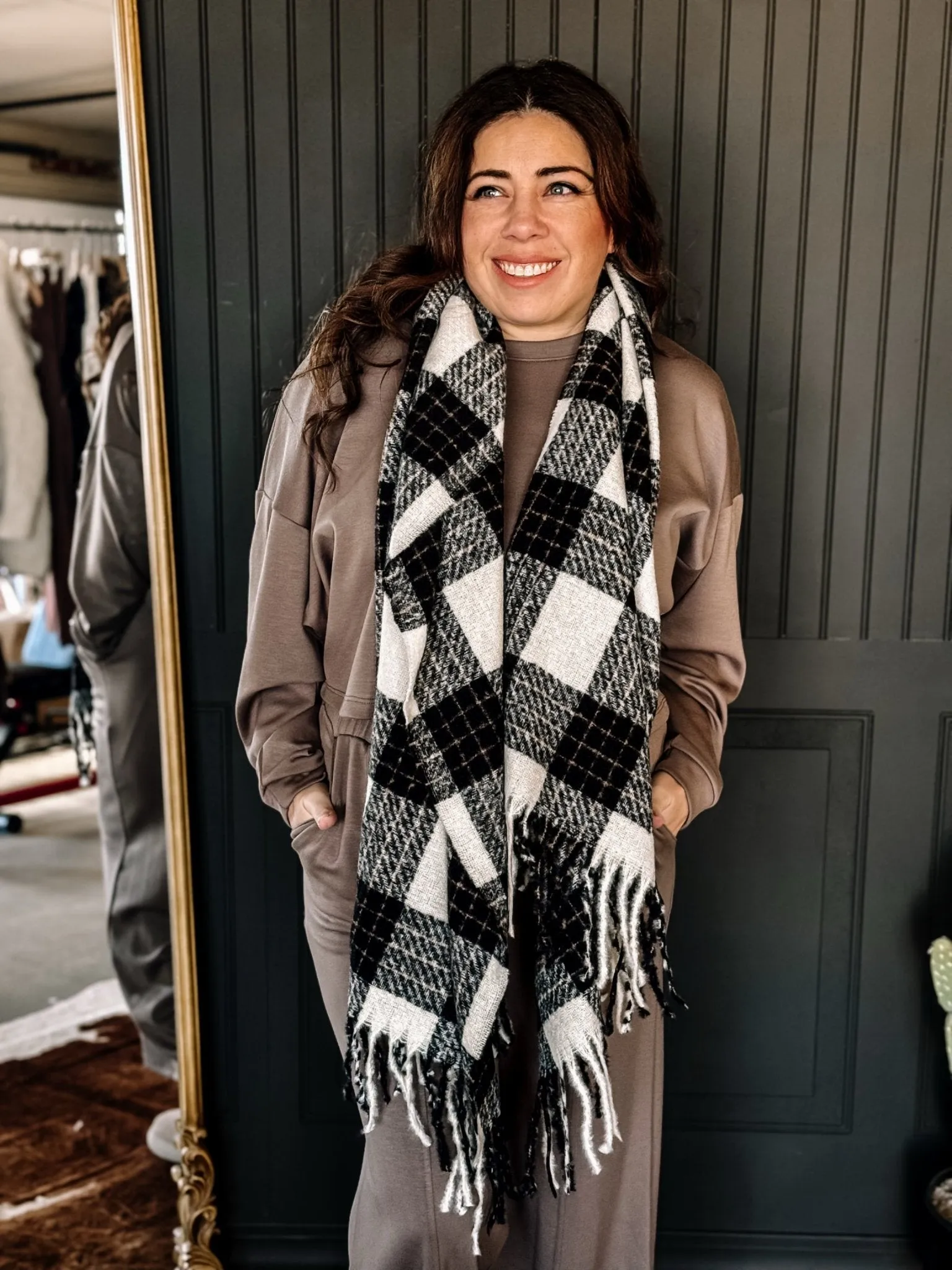 Highland Cozy Plaid Scarf