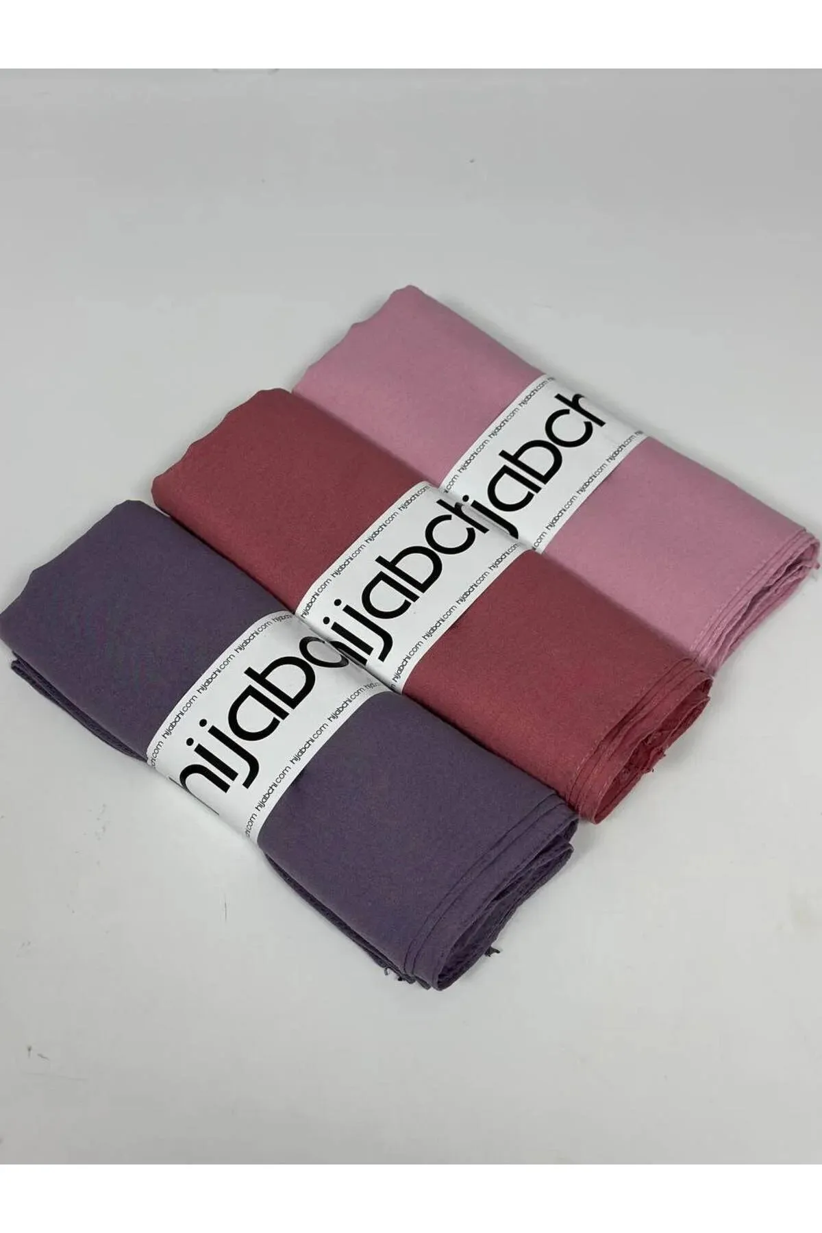 Hijabchi Women's 3-Pack Cotton Crack Shawl Hijabs
