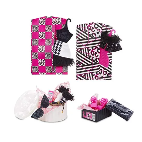 LOL Surprise OMG Winter Disco Series With Exclusive Dollie Fashion Doll And 25 Surprises Including Her Little Sister Dollface, Fashions, Shoes, Purse, Fur Shawl, Ear Muffs And More | Kids Ages 6-10