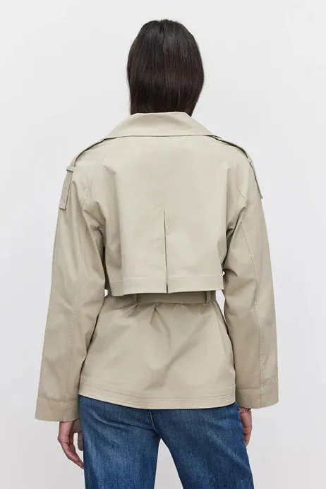 Nancy Trench Coat  - Khaki