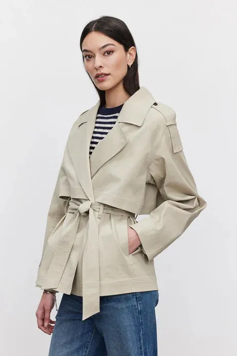 Nancy Trench Coat  - Khaki
