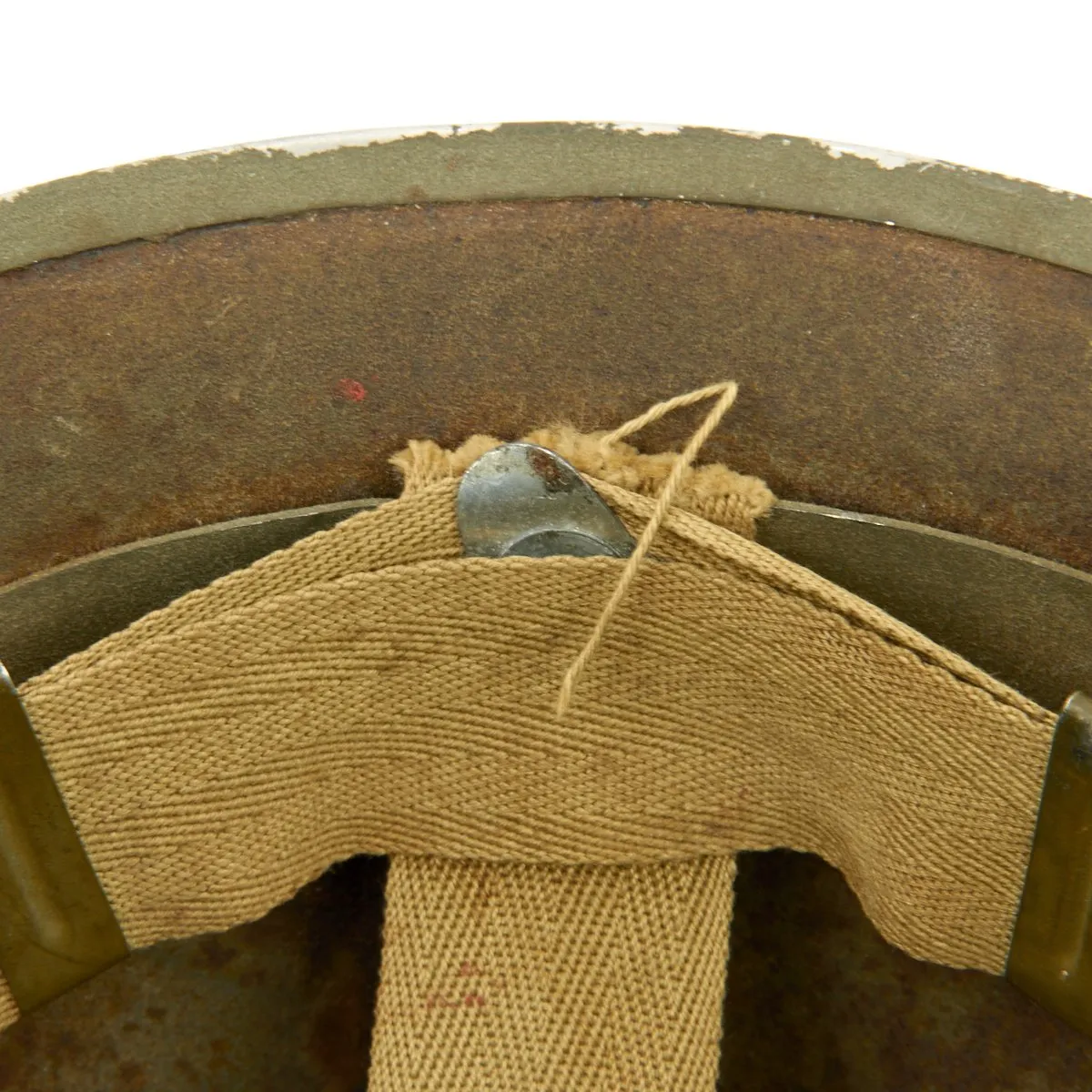 Original U.S. WWII 303rd Bomb Group B-17 Ain't She Sweet Crew Painted M3 Steel FLAK Helmet