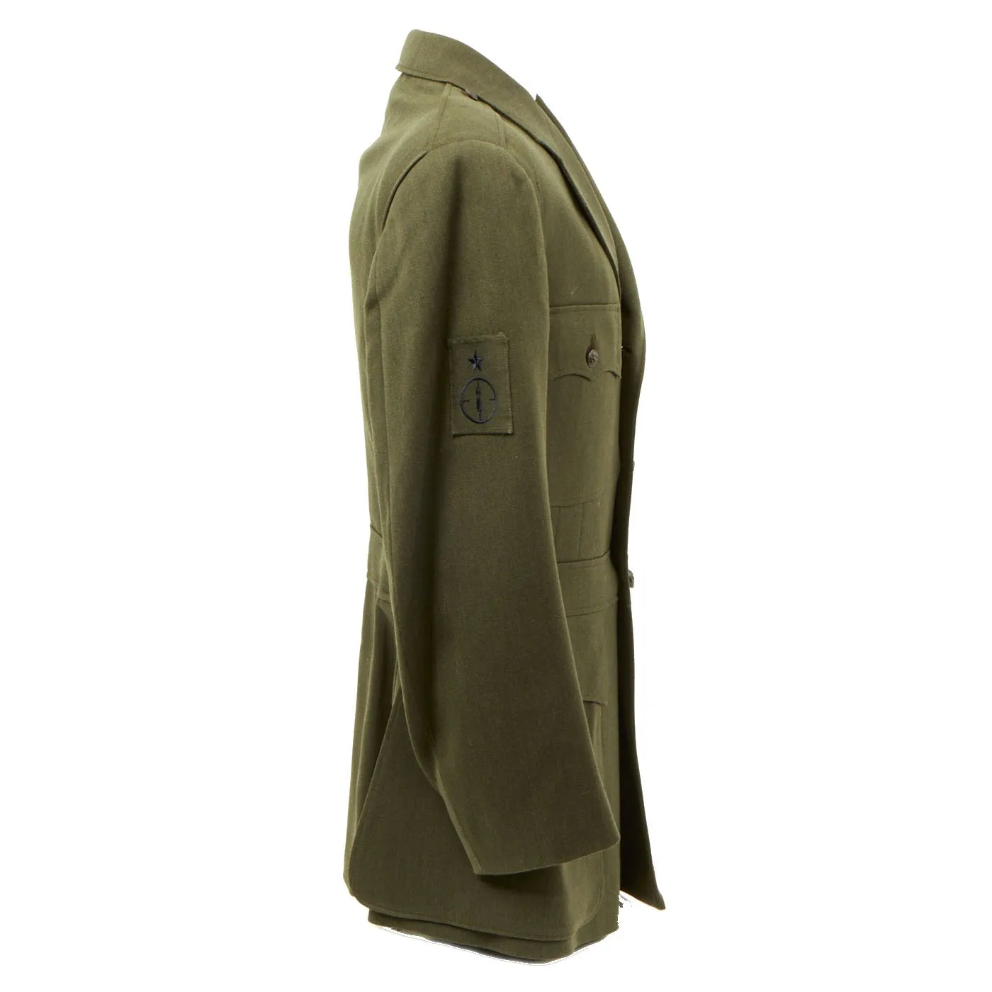 Original U.S. WWII Navy Aviation Chief Petty Officer Winter Uniform Jacket - As Seen in Book