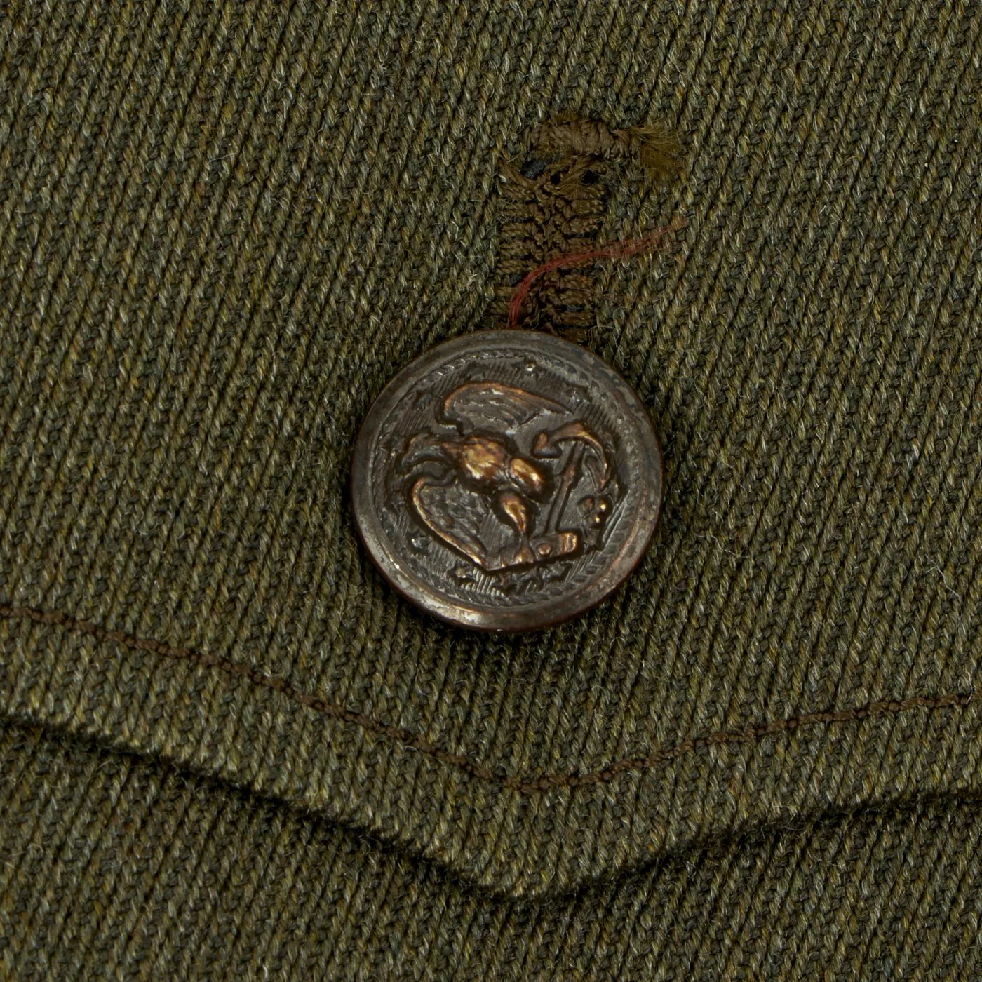 Original U.S. WWII Navy Aviation Chief Petty Officer Winter Uniform Jacket - As Seen in Book