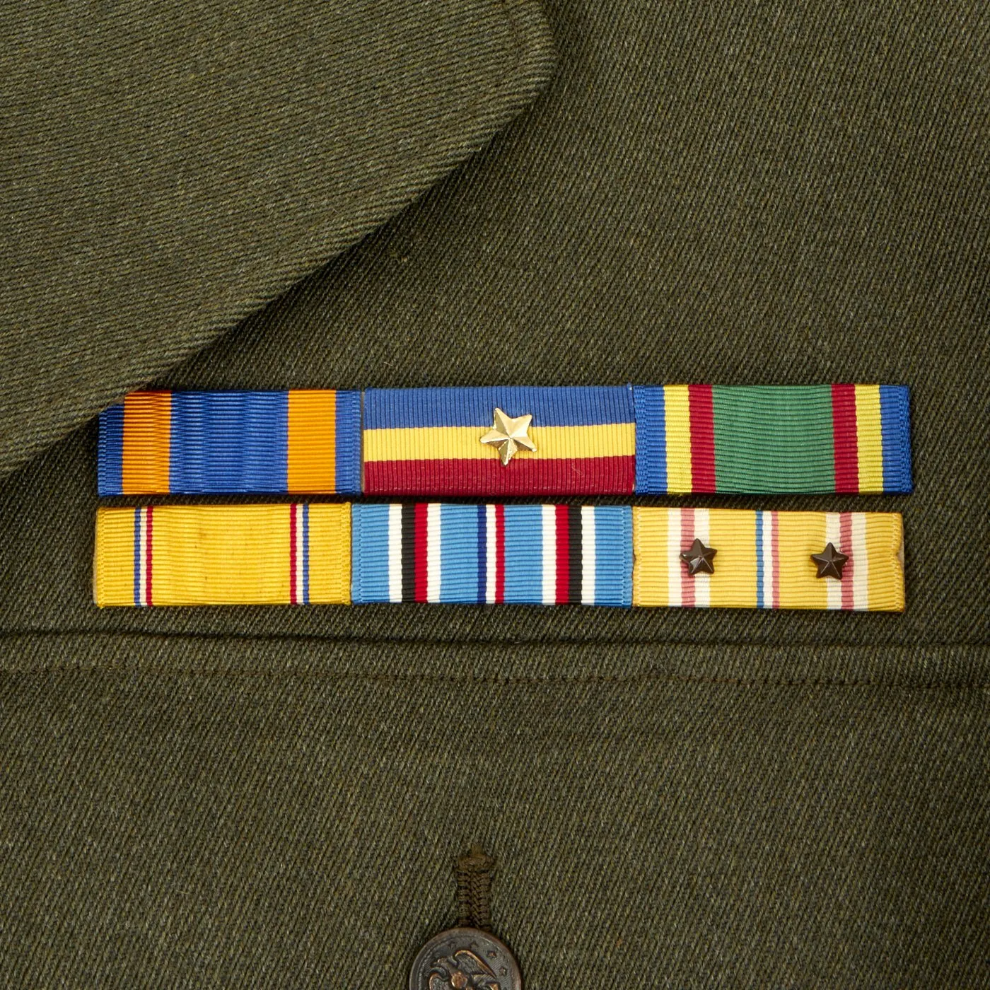 Original U.S. WWII Navy Aviation Chief Petty Officer Winter Uniform Jacket - As Seen in Book