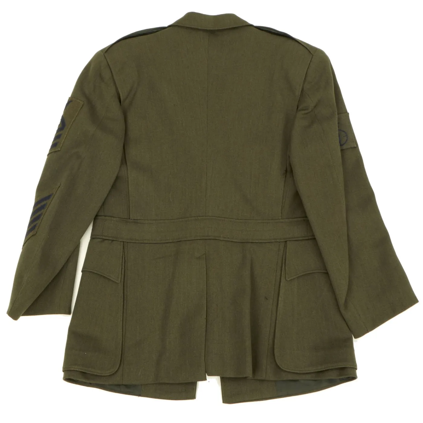 Original U.S. WWII Navy Aviation Chief Petty Officer Winter Uniform Jacket - As Seen in Book
