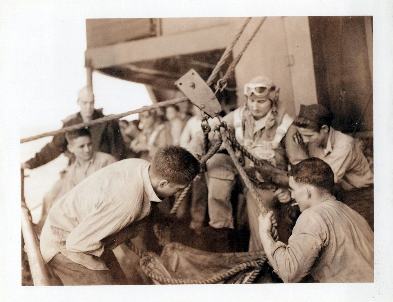 Original U.S. WWII Navy Cross Recipient Fighter Pilot Grouping for LtJG Paul Wahlstrom Who Sunk A Japanese Aircraft Carrier with Original Citation