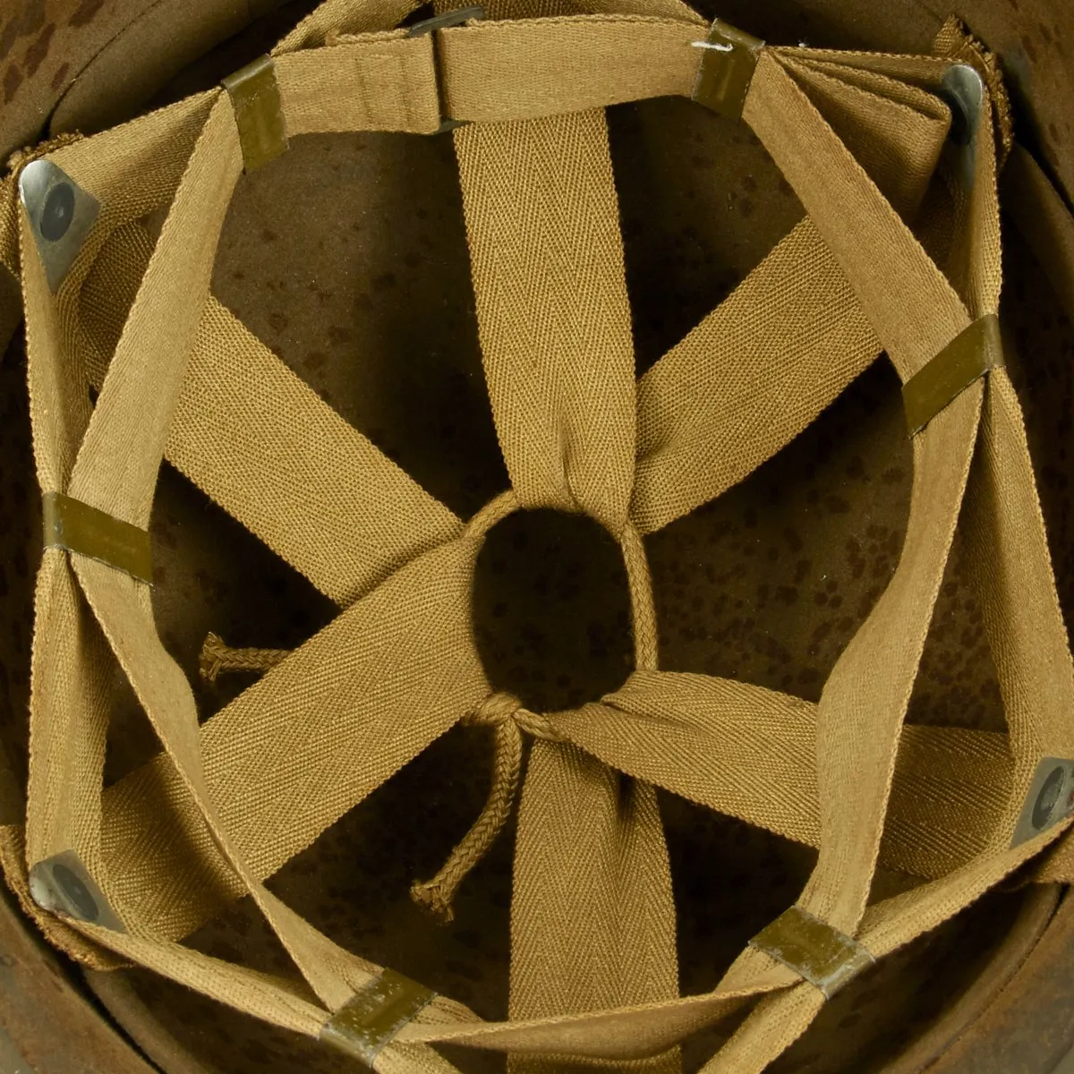 Original U.S. WWII USAAF Bomber Crew M3 Steel FLAK Helmet with 8th Air Force Insignia
