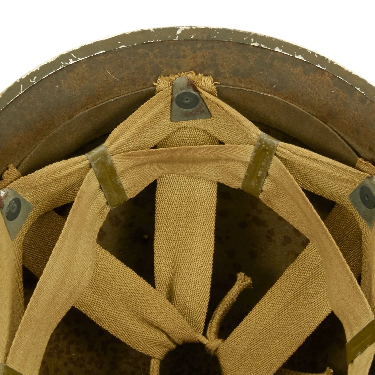 Original U.S. WWII USAAF Bomber Crew M3 Steel FLAK Helmet with 8th Air Force Insignia