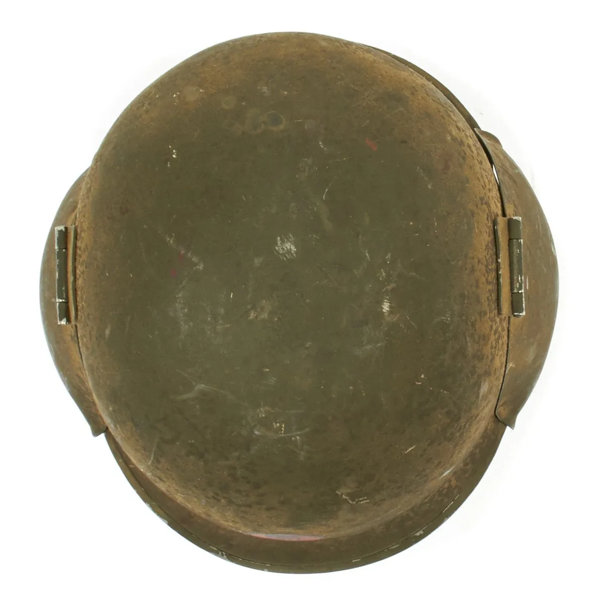 Original U.S. WWII USAAF Bomber Crew M3 Steel FLAK Helmet with 8th Air Force Insignia