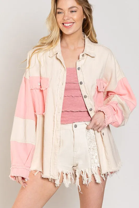 POL Sun Daze Denim Jacket