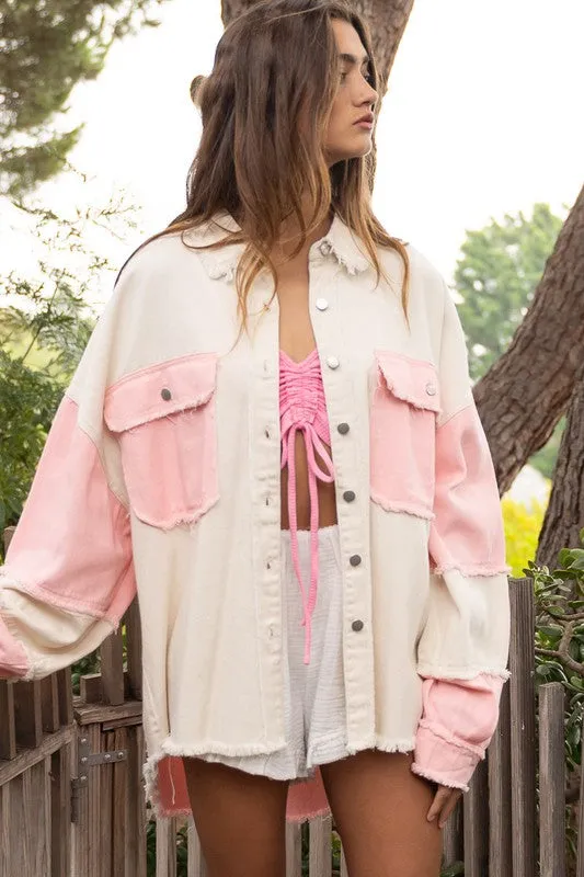 POL Sun Daze Denim Jacket