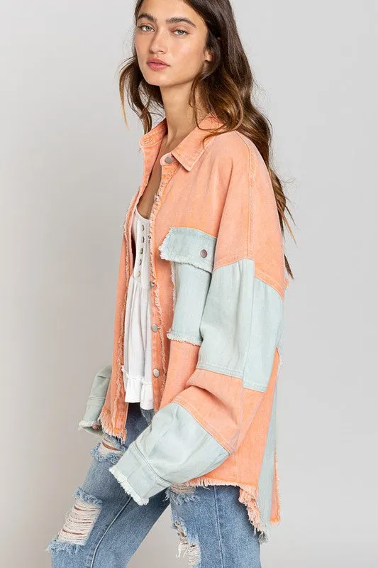 POL Sun Daze Denim Jacket