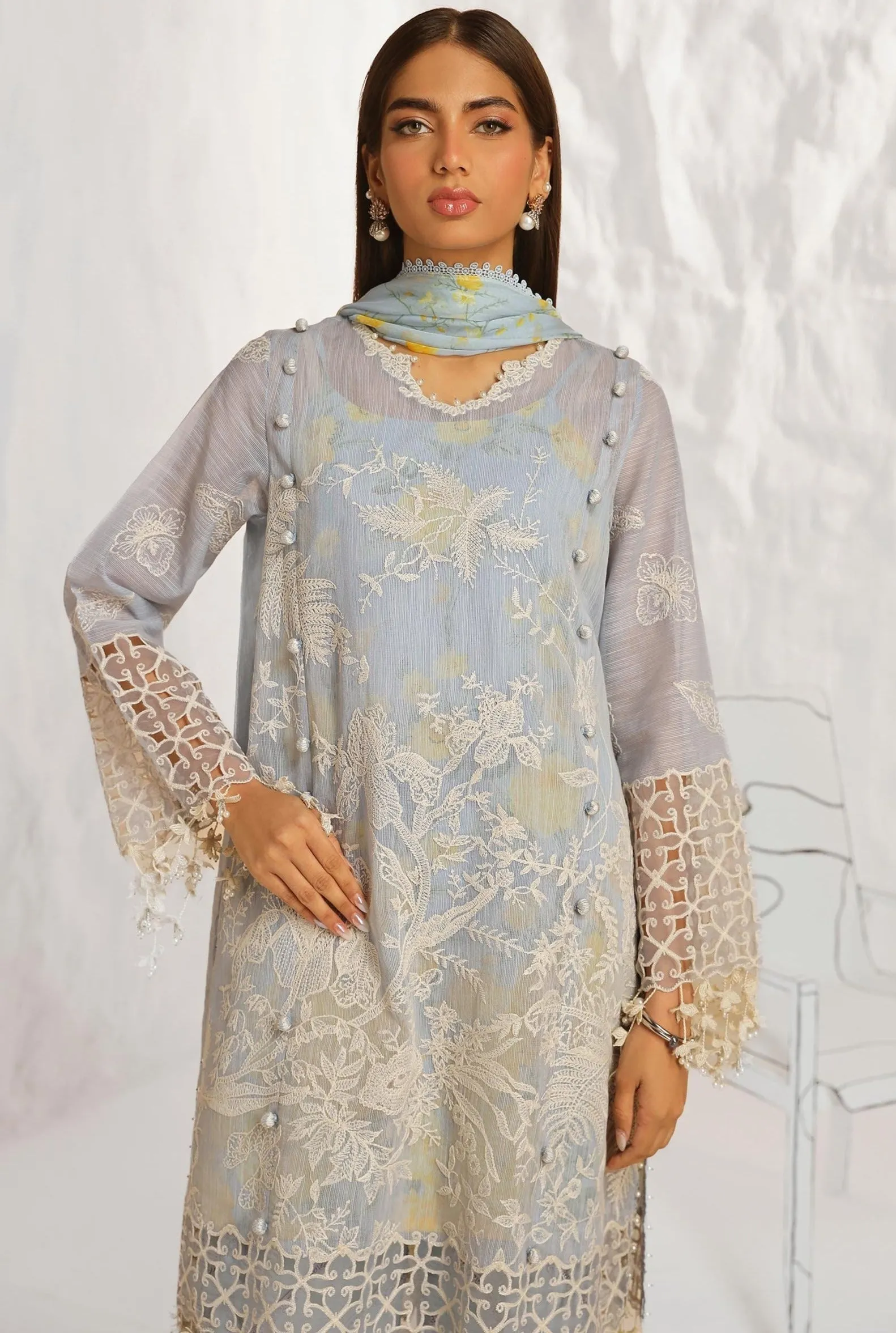 Sana Safinaz Muzlin Summer Lawn Collection Vol-II – M242-016A-CJ