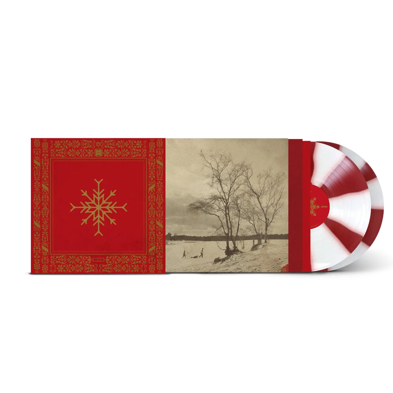 Sleddin' Hill Vinyl LP (Candy Cane, 45 RPM)