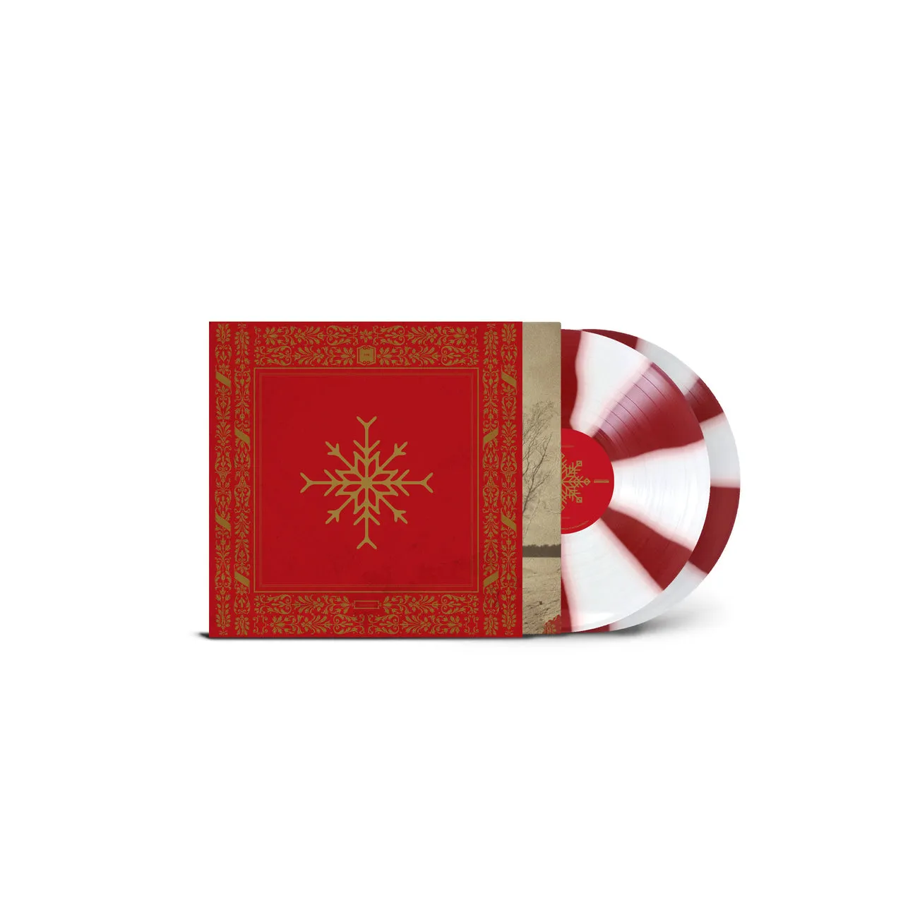 Sleddin' Hill Vinyl LP (Candy Cane, 45 RPM)