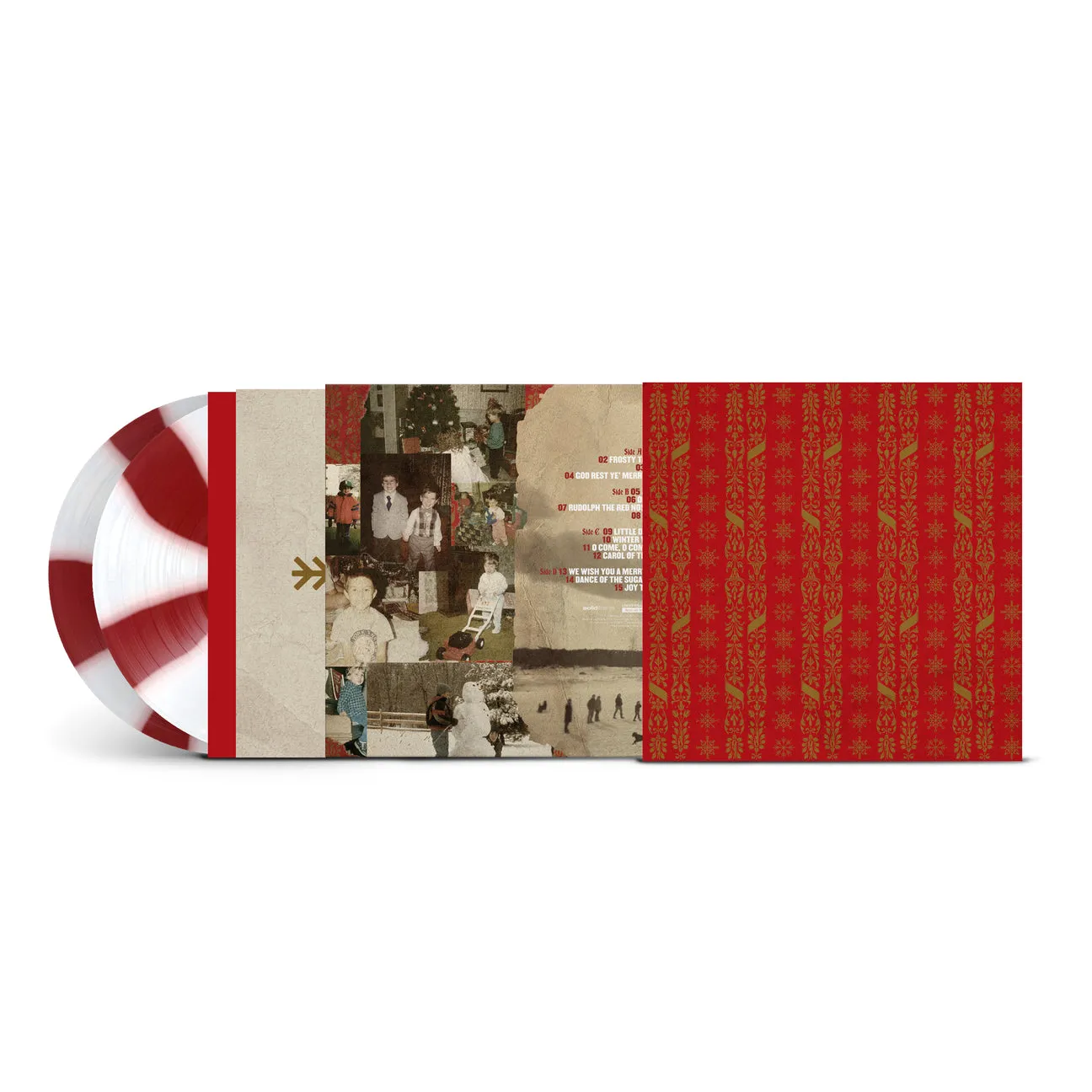 Sleddin' Hill Vinyl LP (Candy Cane, 45 RPM)