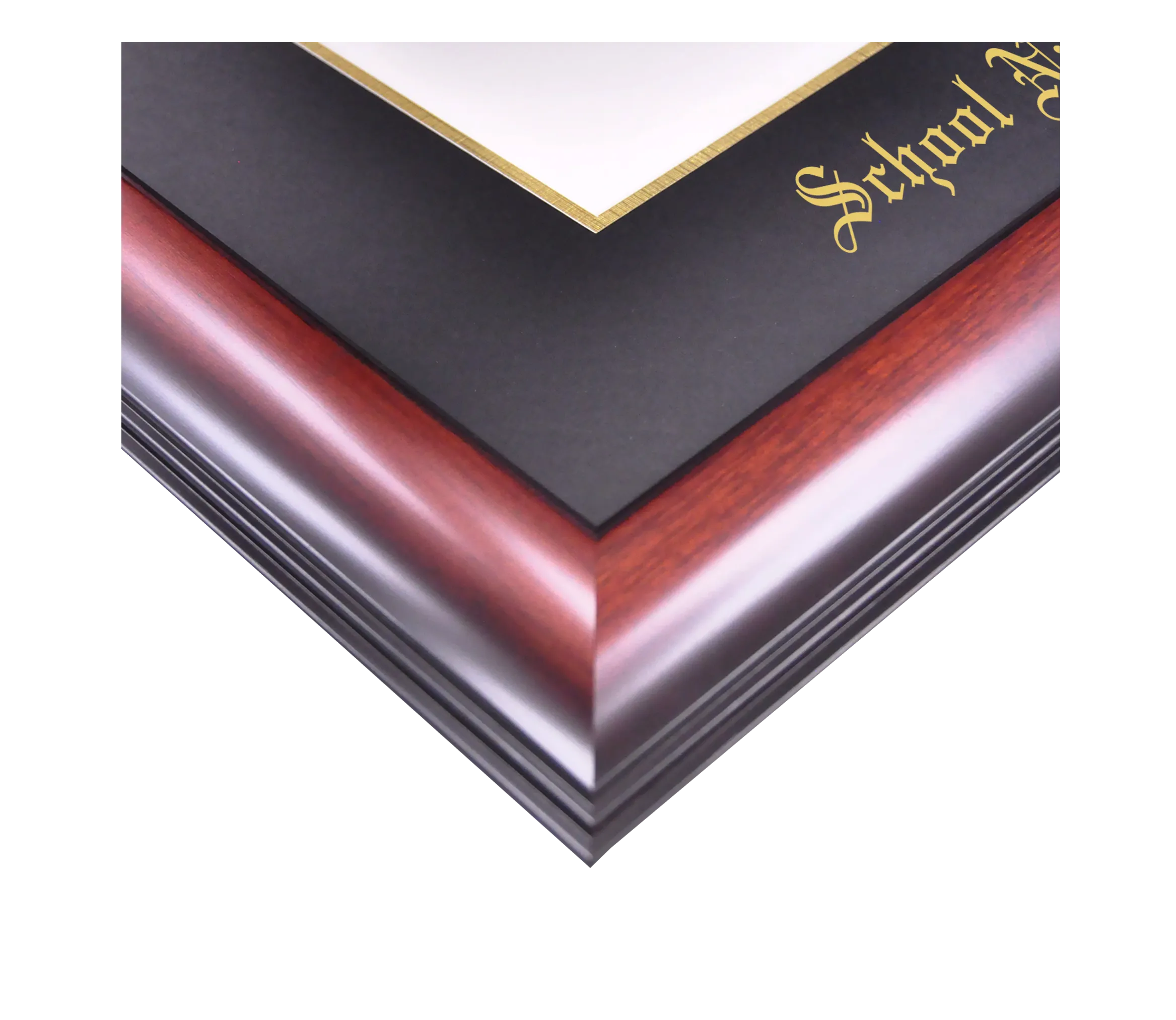 St. John's University 11w x 8.5h Gold Embossed Diploma Frame