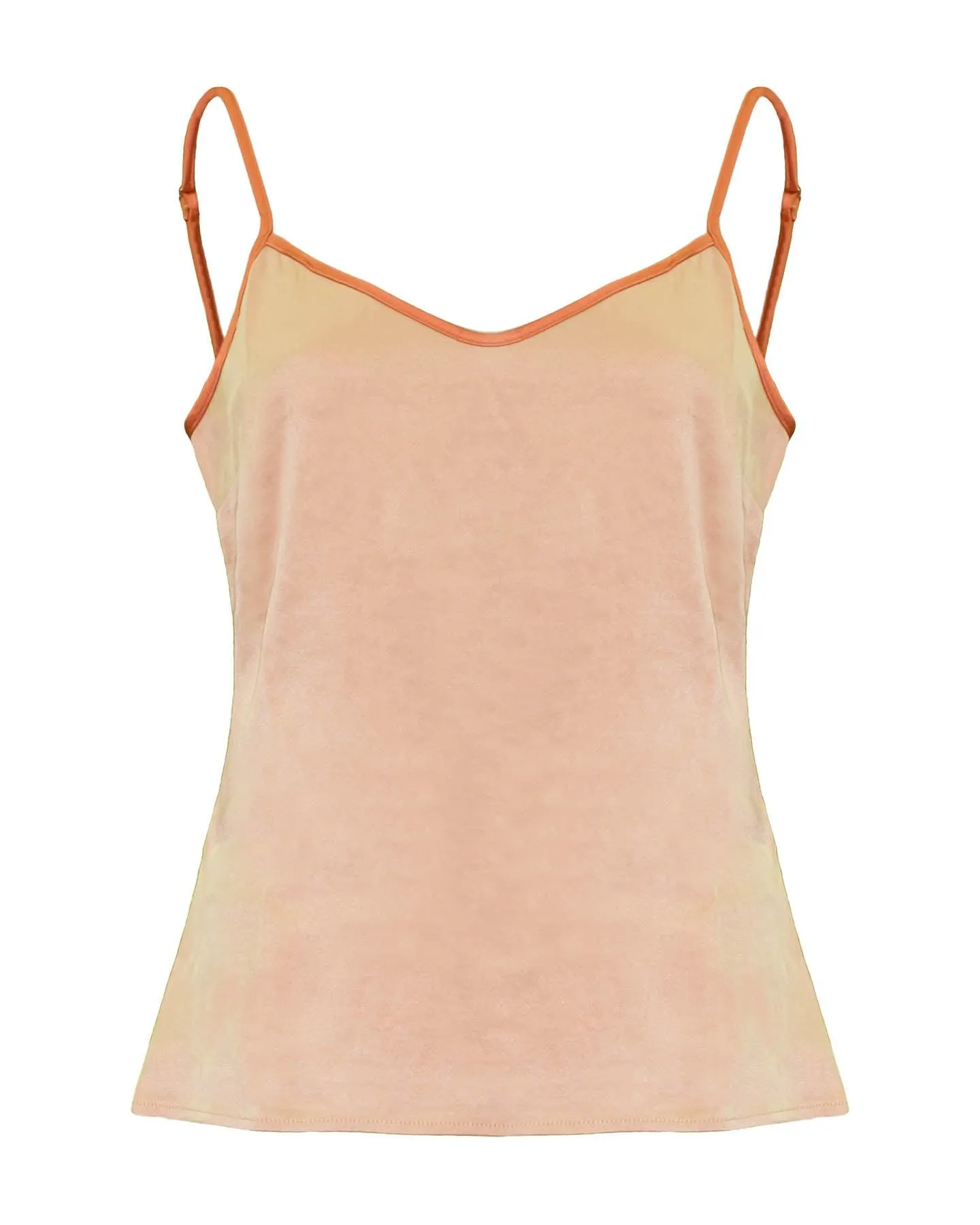 Two Tone Camisole Slip Top
